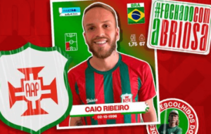 Paulista A2: Caio Ribeiro é anunciado na Portuguesa Santista