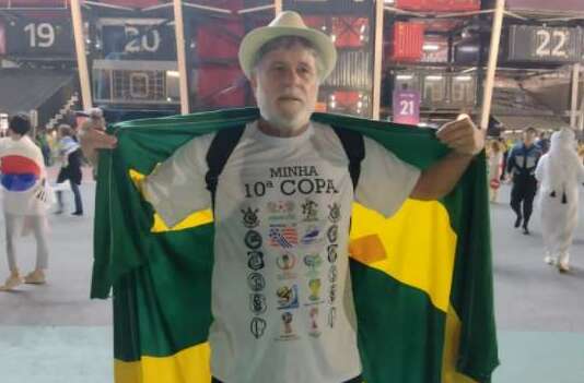 Corintiano acompanha o Brasil em Copas desde 1986