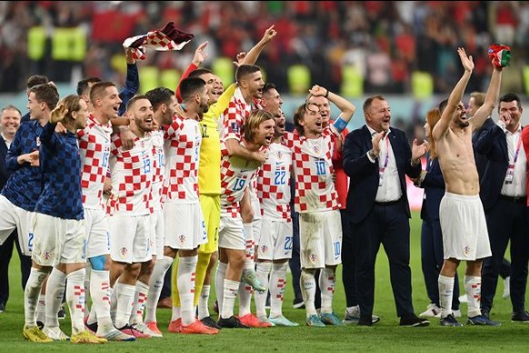 Croácia 2 x 1 Marrocos -Croácia ataca mais, vence e termina a Copa do Mundo em 3º lugar
