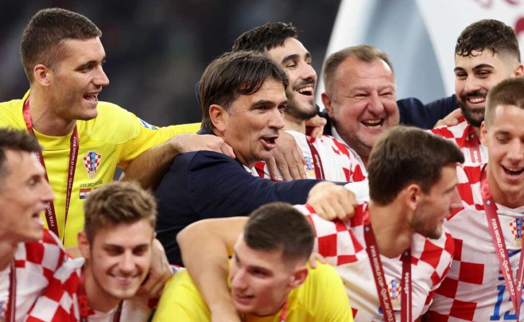 Dalic vibra com 3º lugar da Croácia na Copa: ‘Bronze com brilho dourado’