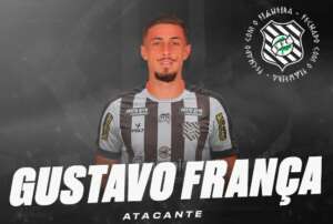 Catarinense: Figueirense oficializa Gustavo França, ex-Portuguesa e ABC