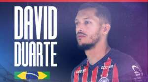 Bahia anuncia David Duarte, ex-Fluminense