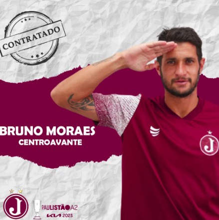 Paulista A2: Juventus anuncia centroavante Bruno Moraes, ex-Inter de Limeira