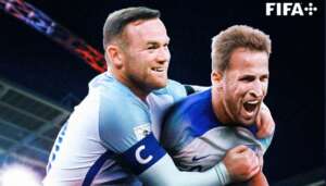 Kane iguala Rooney como maior artilheiro da história da seleção inglesa