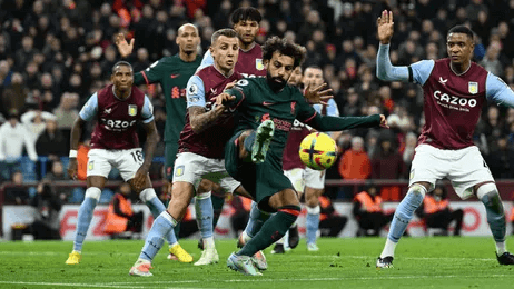 Salah Liverpool Aston Villa