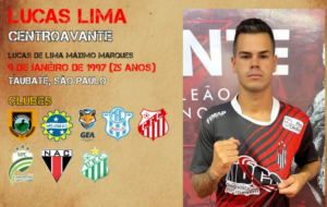 Paulista A3: Bandeirante anuncia Lucas Lima: 