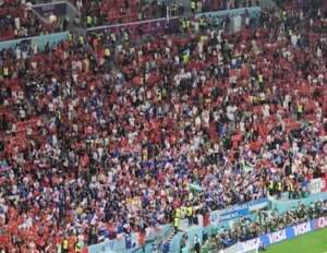Marroquinos dão show de Fair Play nas arquibancadas