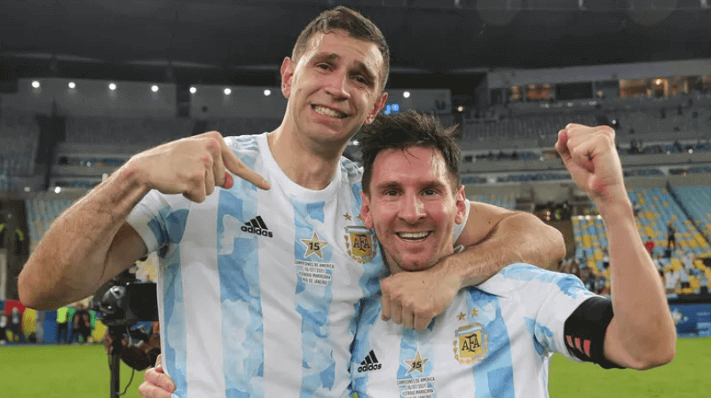 Martínez Messi Argentina