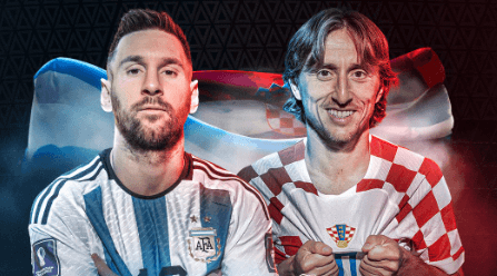 Messi Modric Argentina Croácia