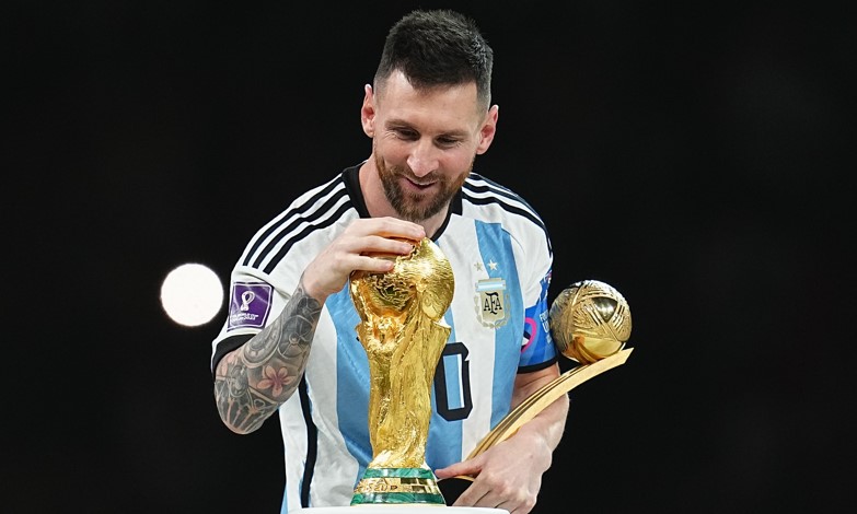 Messi é campeão do mundo!