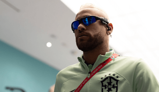 Fim do sonho! Veja fotos da eliminação do Brasil contra a Croácia 2 neymar juliet pre jogo croacia 2