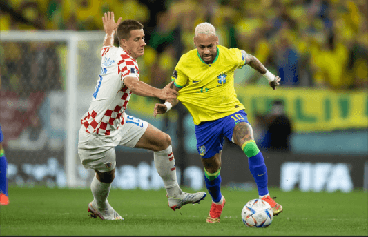 Brasil foi eliminado para uma seleção europeia nas últimas quatro
