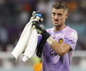 Noppert prevê duelo com Messi pelas quartas e crê na força da Holanda na Copa