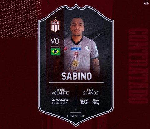 Mineiro: Patrocinense contrata volante Sabino, ex-América-MG