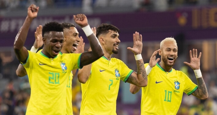 Seleção Brasileira Dancinha Copa Vini Neymar