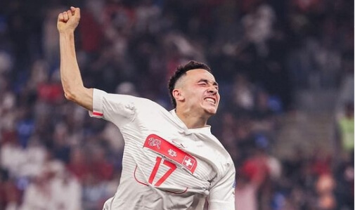 Sérvia 2 x 3 Suíça - Em jogo movimentado, suíços vencem e avançam 9 vargas suica servia