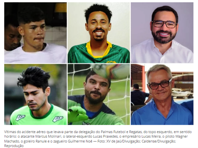 Hoje completa 2 anos do acidente aéreo que vitimou o presidente, 4 jogadores do Palmas e piloto