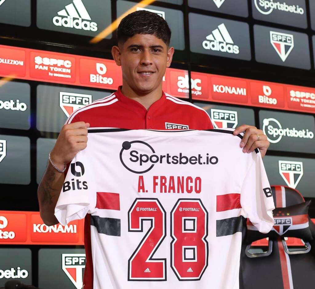 Alan Franco diz que deixou a MLS e veio ao São Paulo em busca de competitividade