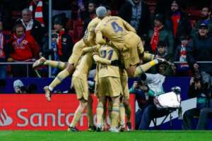 ESPANHOL: Barcelona derrota Atlético em Madrid e dispara na liderança