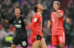 ALEMÃO: Bayern empata com Frankfurt e sustenta liderança por um ponto