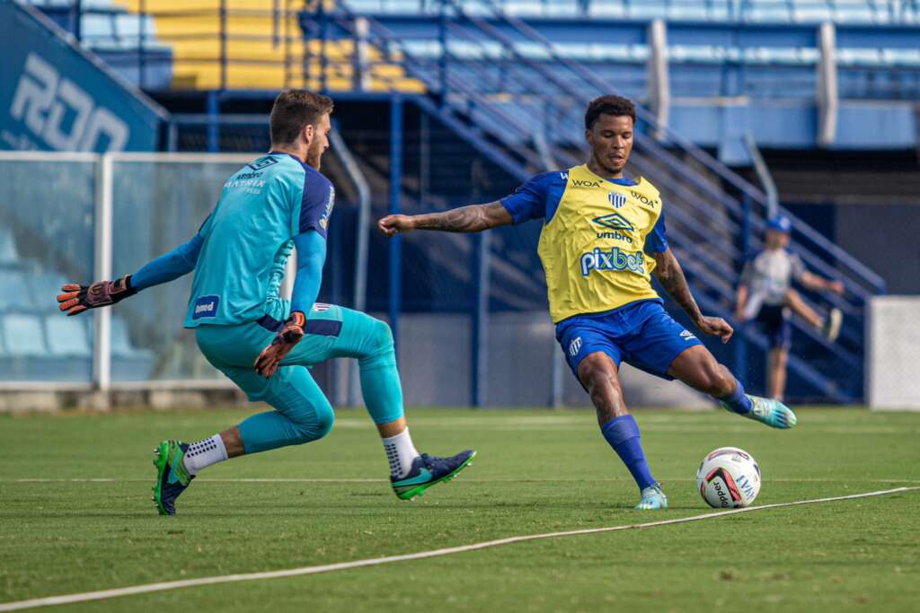 Série B: Atacante do Avaí sofre contusão após cinco meses afastado por fratura 2 Guilherme Santos Avaí