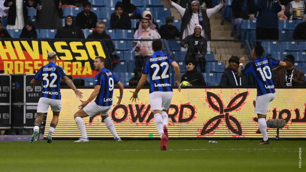 SUPERCOPA DA ITÁLIA: Internazionale domina Milan em clássico e conquista o título
