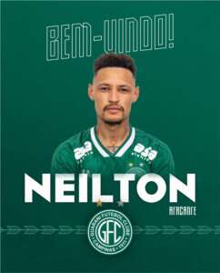 Treinando com o elenco há algum tempo, enfim Neilton é oficializado pelo Guarani