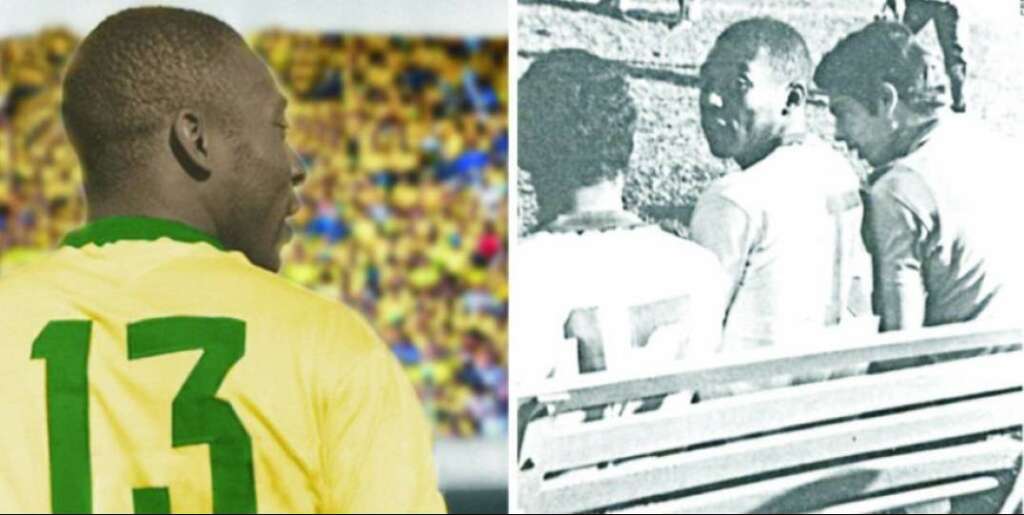 Pelé também, um dia, foi reserva na Seleção Brasileira