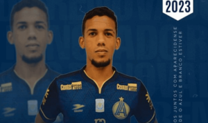 Goiano: Aparecidense anuncia renovação com o atacante Israel, ex-Votuporanguense