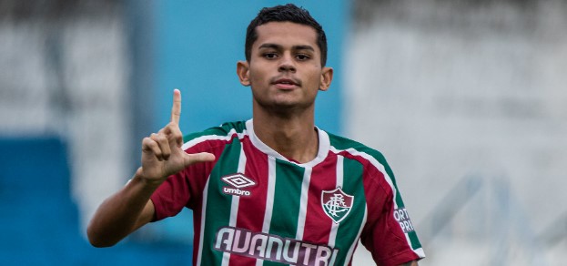 Luan Brito marcou os dois gols do Fluminense na Copa SP