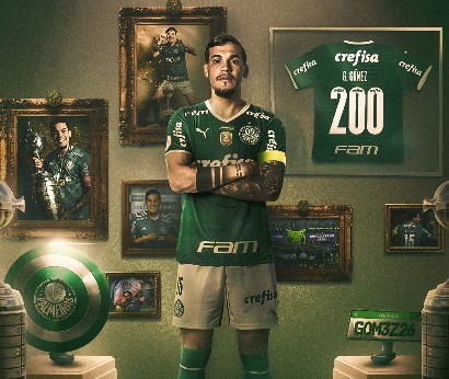 Gustavo Gómez renova com Palmeiras por mais dois anos: 'Meu futuro está aqui'Gustavo Gómez renova com Palmeiras por mais dois anos: 'Meu futuro está aqui'