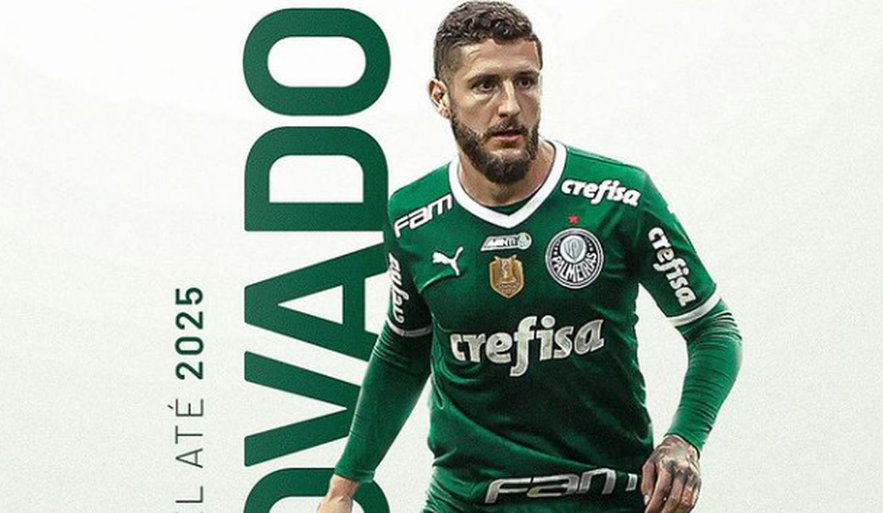 Palmeiras anuncia renovação de Zé Rafael
