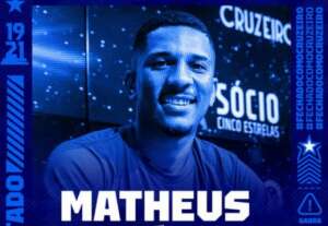 Davó, ex-Corinthians, diz estar feliz por vestir a camisa do Cruzeiro