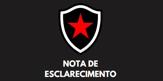 Botafogo-PB Nota de Esclaerecimento