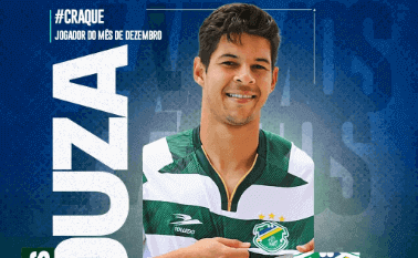 Piauiense: Altos elege zagueiro Lucas Souza como melhor jogador do mês 2 Lucas Souza Jogador do Mês Altos-PI
