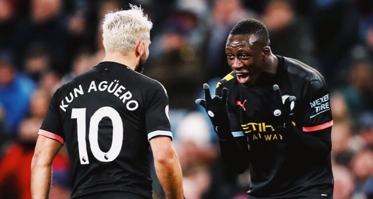 Mendy, do Manchester City, é inocentado de seis acusações de estupro 2 Mendy Aguero Manchester City