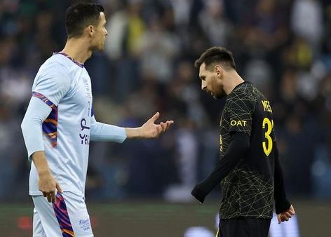 AMISTOSO: Cristiano Ronaldo e Messi marcam e PSG derrota combinado saudita por 5 a 4