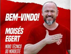 Paulista A2: Noroeste confirma Moisés Egert como novo treinador