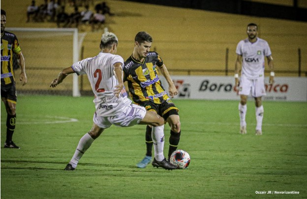 Novorizontino 1 x 1 São Caetano - Tigre marca no fim e Azulão continua sem vitória na A2 6 novorizontino saocaetano