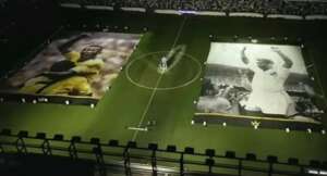 Homenagens do Santos a Pelé emociona torcida na Vila Belmiro