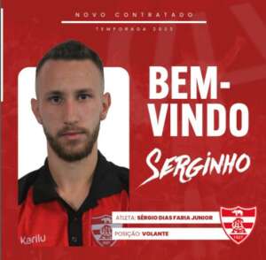 Paulista A2: Linense contrata Serginho, volante que estava no futebol paranaense