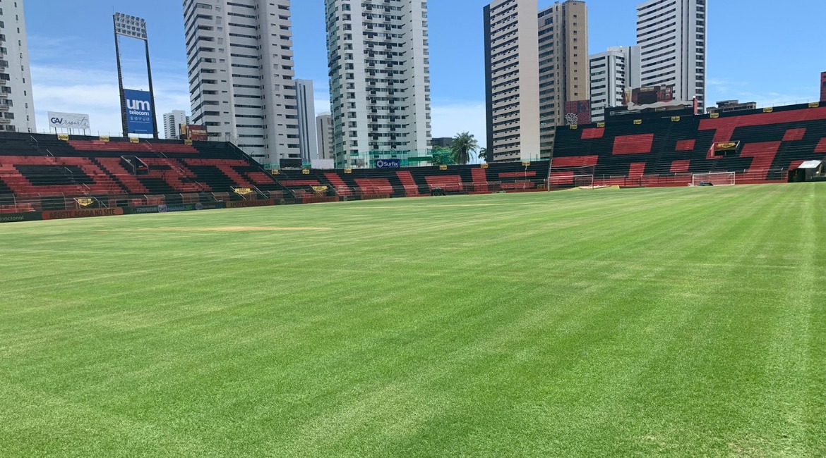 Pernambucano: Sport atualiza informações de gramado da Ilha do Retiro