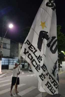 Pelé, velório na Vila Belmiro