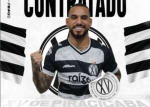 Paulista A2: XV de Piracicaba repõe perda de Gleyson com atacante ex-Palmeiras