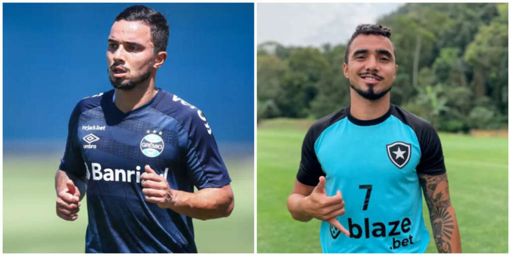 Grêmio e Botafogo dividem gêmeos no masculino e no feminino