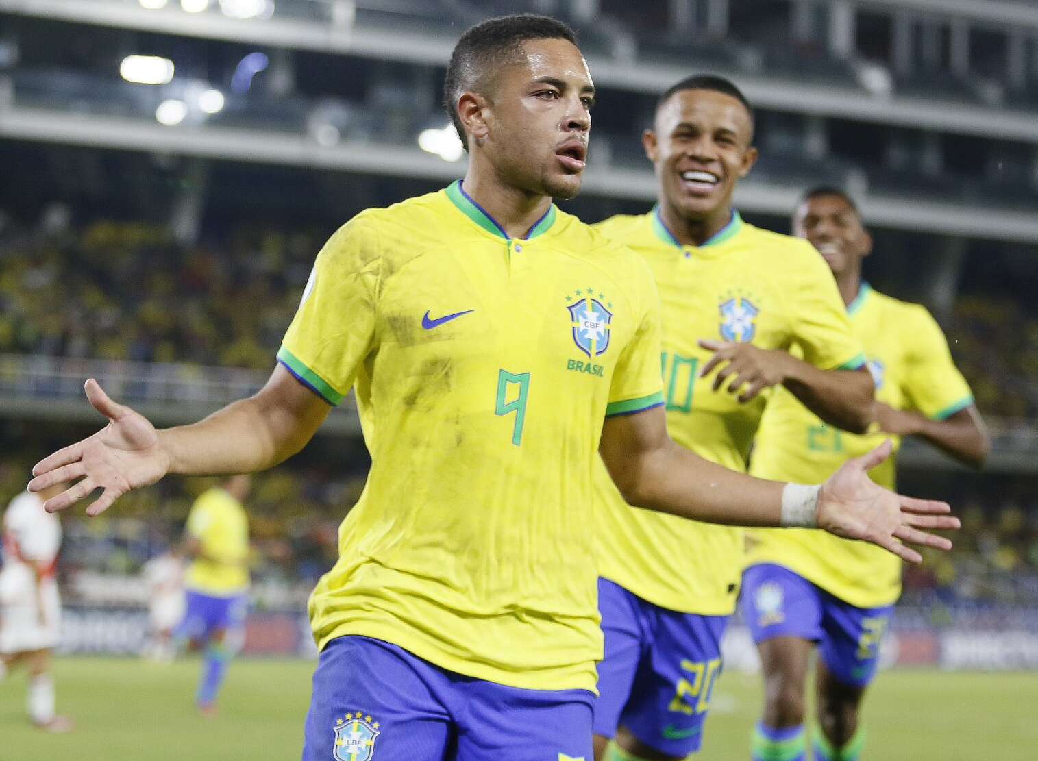 SUL-AMERICANO SUB-20: Vitor Roque comanda vitória do Brasil sobre o Peru