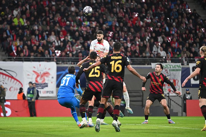 LIGA DOS CAMPEÕES: Ederson falha e City cede o empate ao Leipzig; Inter bate Porto com gol de Lukaku