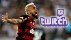 Vidal cria canal na Twitch e YouTube e segue caminho de astros do futebol