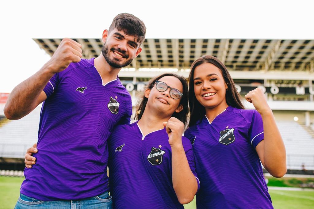 Potiguar: ABC lança uniforme roxo em homenagem ao Nordeste