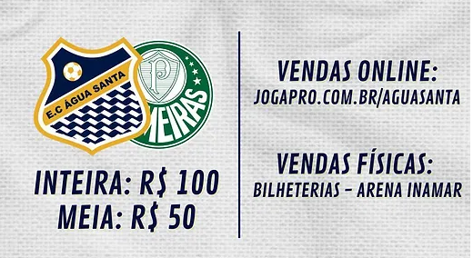 Ingressos – Palmeiras